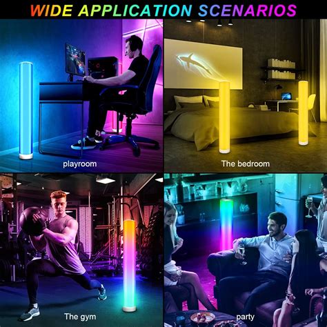 DREAMLAND Modern RGB Corner Floor Lamp with App Control and India | Ubuy