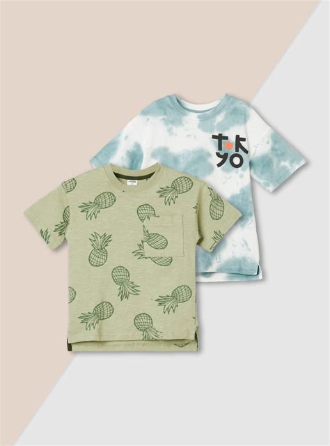 Buy Boys Printed T-shirt - Pack of 2 Online at just Rs. 698.0 ...