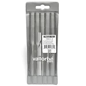VALLORBE CLASSIC SWISS MADE NEEDLE FILES CUT 2/160mm Jewelers File Set ...