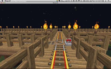 Image result for Minecraft Rail System