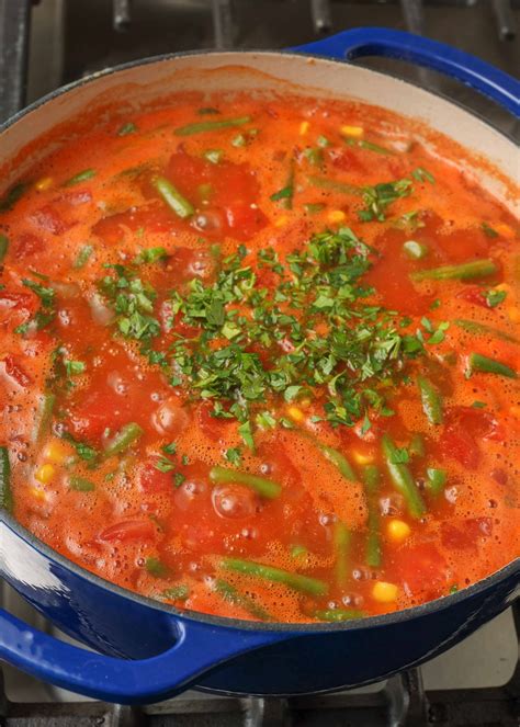 Garden Vegetable Soup - Vegetable Recipes