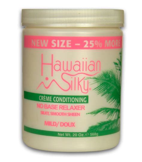 Hawaiian Silky - Mild Creme Conditioning No Base Relaxer with Olive Oil ...