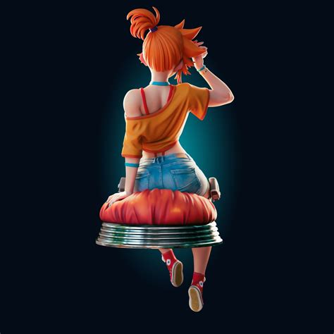 ADULT MISTY POKEMON 4 VARIATIONS Nsfw - Futa 3D PRINT MODEL 3D model 3D ...