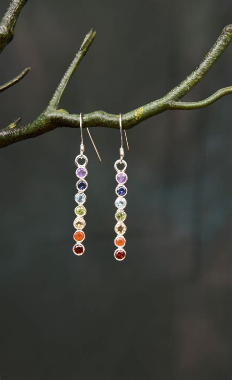 Chakra Stick Earrings – Totapari
