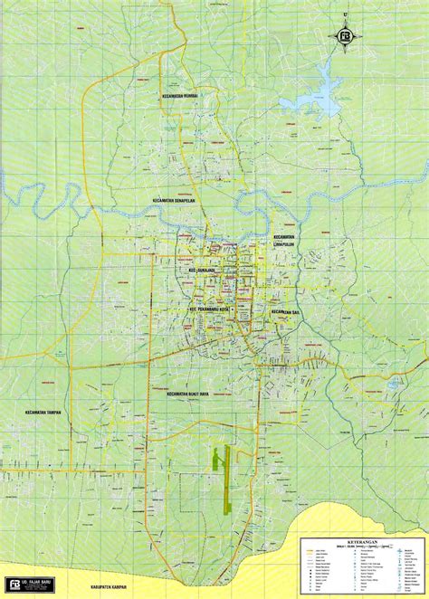 AMAZING INDONESIA: PEKANBARU CITY MAP