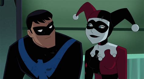 Harley Quinn. Nightwing. | Harley quinn, Personagens de anime, Asas