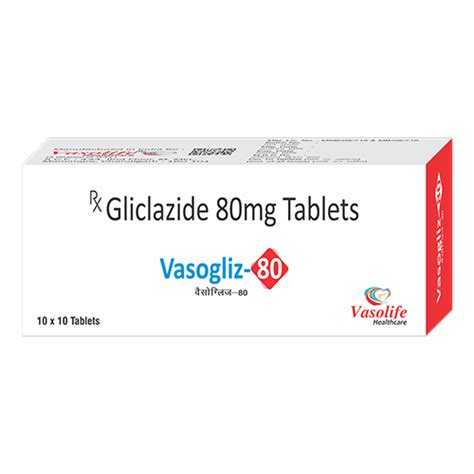 VASOGLIZ-80 Tablets Zenacts Pharma