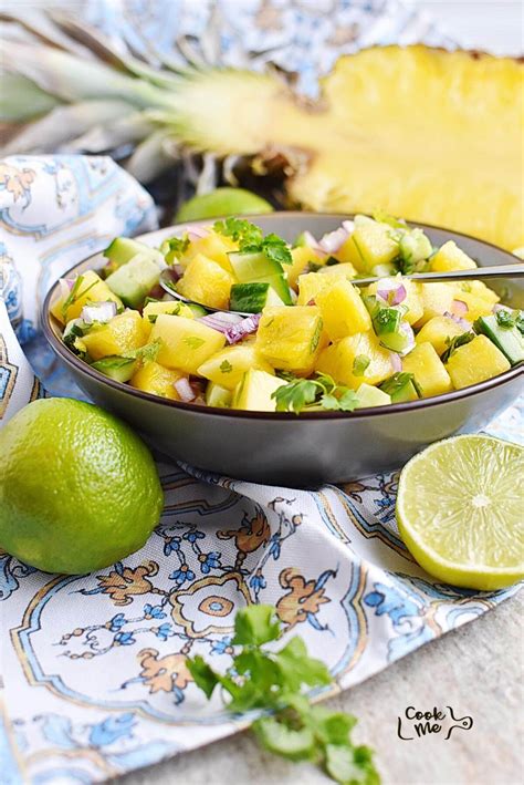 Thai Pineapple Cucumber Salad Recipe - Easy Step-by-Step Guide | COOK.ME
