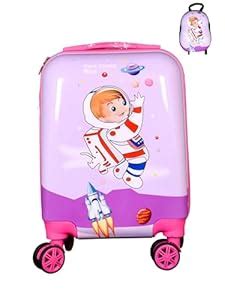 Buy Divs Edenic Girl's Polycarbonate Cartoon Print Astronaut 16inche ...