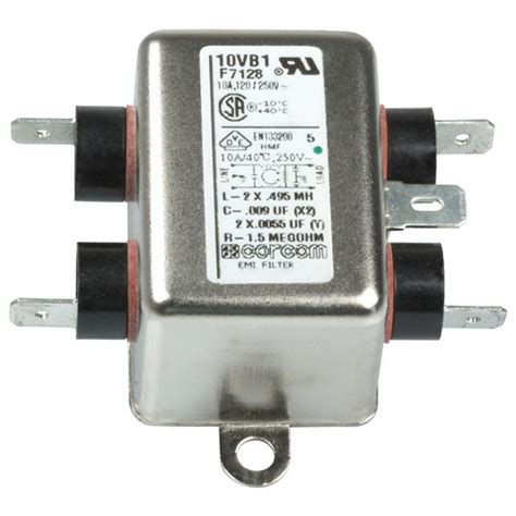 10VB1 TE Connectivity Corcom Filters | Filters | DigiKey