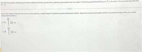 Image result for Washer and Shell Method Formulas