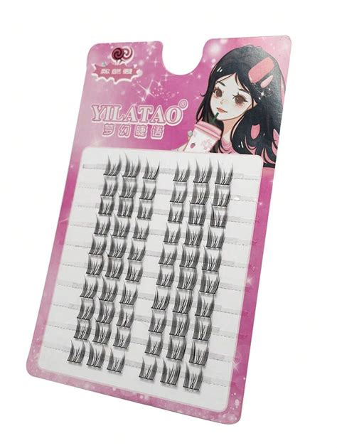 2 Pack Cat Ear And Rabbit Ear Style False Eyelashes, DIY Upper Lashes ...