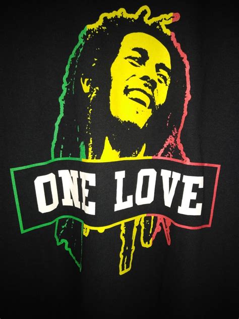 One Love Bob Marley Logo - Azaria-has-Moss