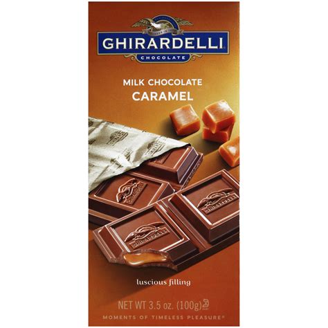 Ghirardelli Chocolate Milk & Caramel, 3.5 oz (100 g)