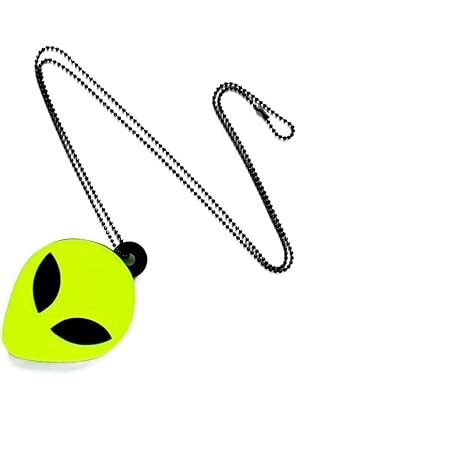 The Logo Man Acrylic Alien 3D Car Hanging, Medium, Multicolour, Alien ...