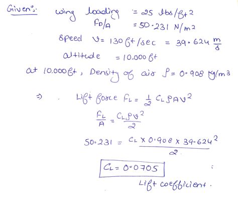 [Solved] (17pis) An airplane with a wing loading of 25 1bs/f has a ...