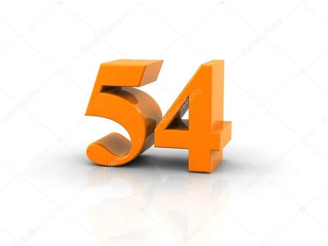 Number 54 Stock Photo by ©Elenven 63781459