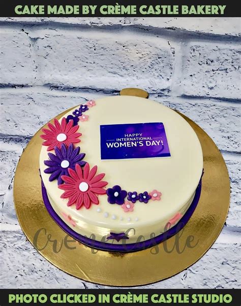 Creme Castle. Women's Day Cakes. Noida, Gurgaon and Greater Noida