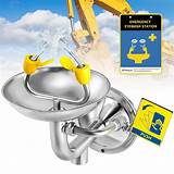 Frifreego Wall Mounted Eyewash Station - Dual Spray India | Ubuy