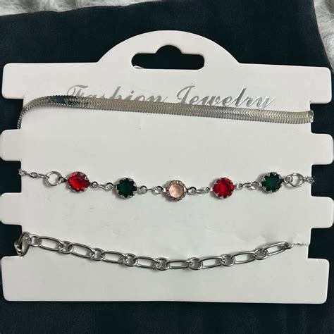 Silver Plated Adjustable Multicolor Stone Fancy Bracelet – Jo Handmade