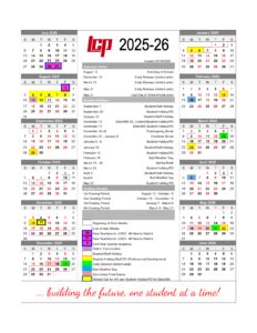 Lubbock-Cooper ISD School Calendar 25-26 [pdf] - EduCounty
