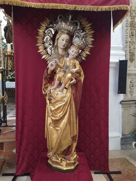 Virgen del Rosario, Iglesia de San Pablo y Santo Domingo, Écija ...