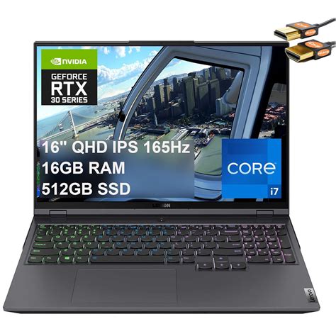 Lenovo Legion 5i Pro Flagship 16 Gaming Laptop 16" QHD IPS 165Hz Anti ...