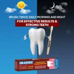 Orasore Red Toothpaste with Free Bamboo Brush | Strengthens Tooth ...