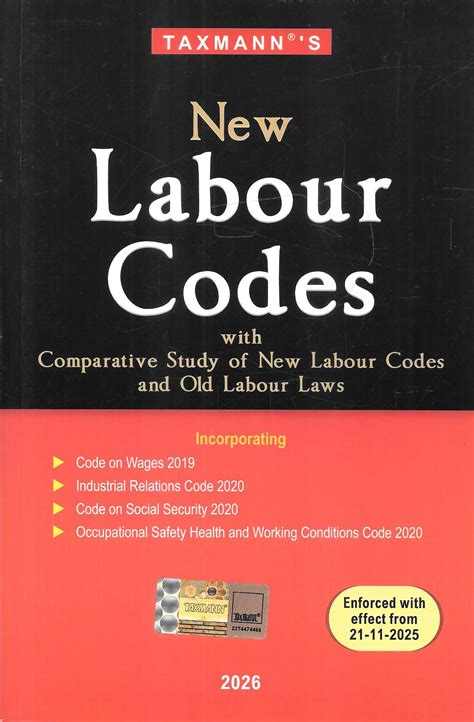 New Labour Codes Comparative Study Taxmann – M&J Services - The ...