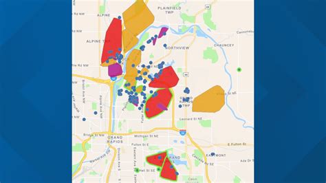 Power outages appear across West Michigan Saturday | wzzm13.com