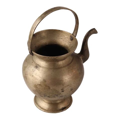 Brass Water Pot with Spout and Handle