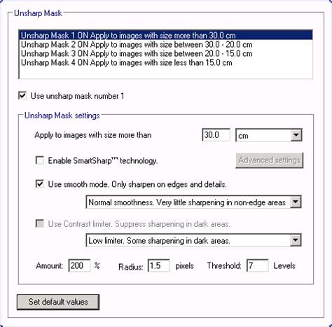 Image result for Unsharp Mask Filter