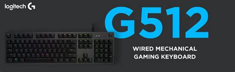 Buy Logitech G512 Carbon GX Blue RGB Mechanical Keyboard Online - TPS ...
