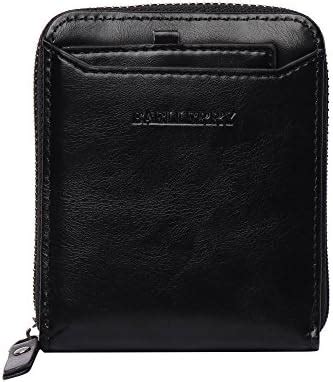 Buy Baellerry Black PU Bi-Fold Formal Casual Wallet Credit Card Holder ...