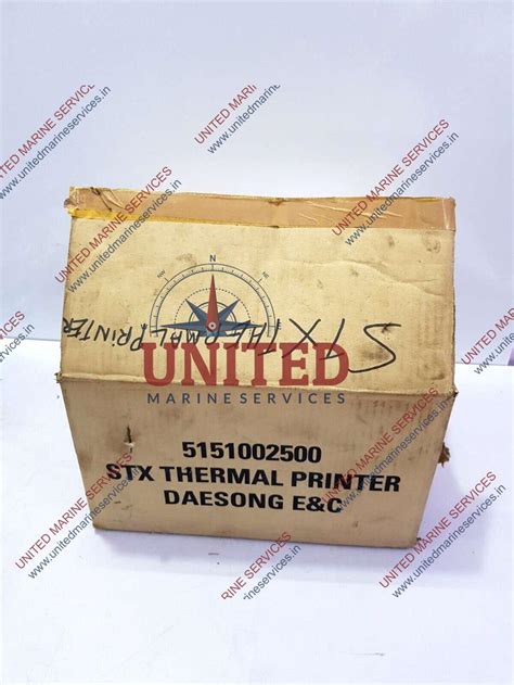 STX ENGINE ORDER PRINTER SOP 01 | United Marine Services