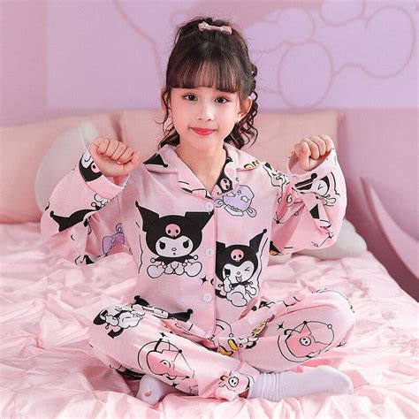 LUHAN Sanrio Cartoon Kuromi Pajamas Kawaii Anime India | Ubuy