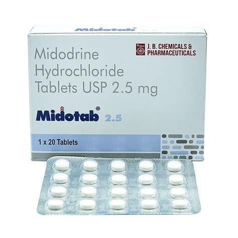 Midotab 2.5 Tablet | Uses, Side Effects, Price | Apollo Pharmacy