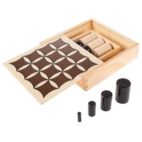 Buy Wooden Tabletop 3D Tic Tac Toe Board Game at Ubuy India