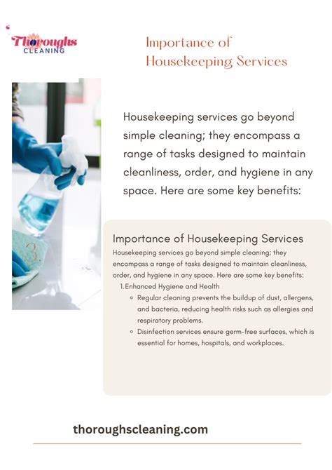 PPT - Professional Housekeeping Services – Clean, Organized, and Stress ...
