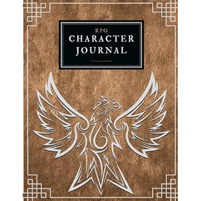Buy RPG Character Journal - Five 5e character sheets: RPG journal mixed ...