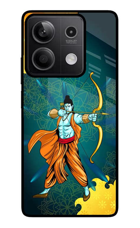 Buy Now Lord Ram - 6 Glass Case for Redmi Note 13 5G Online | Casekaro
