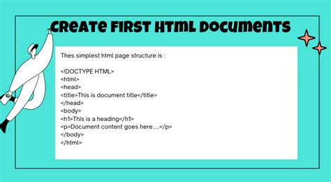 Creating HTML Documents Steps 的图像结果