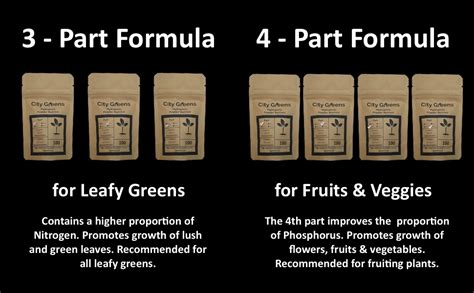 City Greens Hydroponic Powder Nutrients Makes 500 litres Nutrient ...