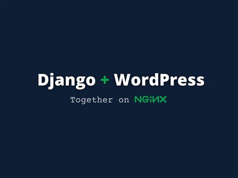 Image result for Using Nginx for User Files in Django
