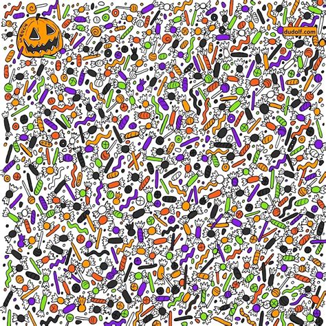Can you spot a spider among the toffees in 9 seconds; your time starts now