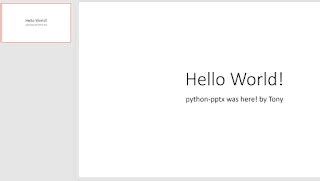 Image result for Pptx Module Python