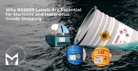 Why BS5609 Labels Are Essential for Maritime and Hazardous Goods Shipping