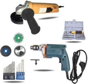 My Factor Angle Grinder with Drill Machine Combo Multicolor (DE388 ...