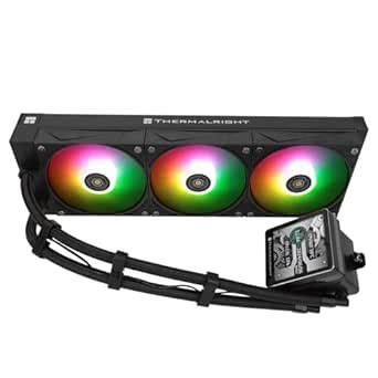 Thermalright Grand Vision 360 ARGB Black CPU Water Cooler with 3 PWM ...