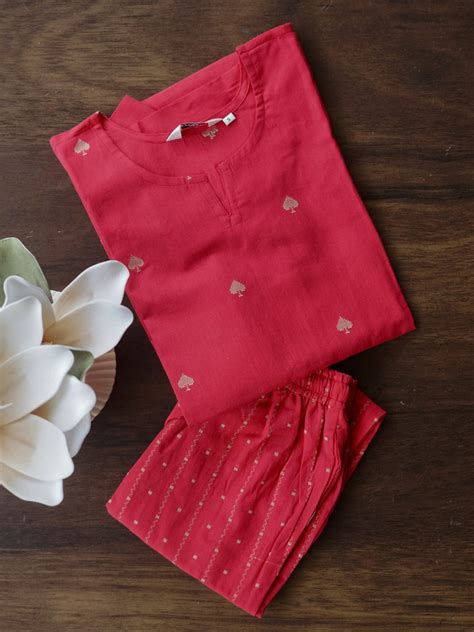 PEACH HEART BUTTA - MONA - COMFY AND OFFICE WEAR pure handloom cotton ...